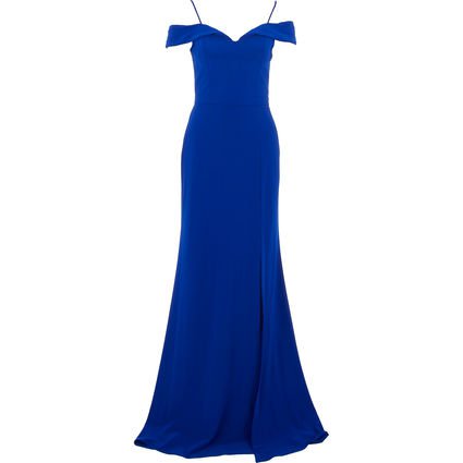 Royal Blue Off Shoulder Dress - Evening Dresses - Occasion Dresses - Occasionwear - Women - TK Maxx