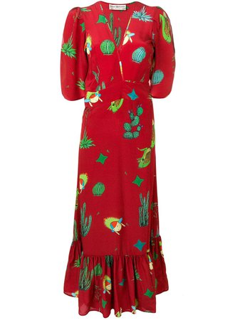 Jessie Western printed wrap dress $440 - Buy Online SS19 - Quick Shipping, Price