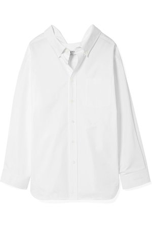 Balenciaga | Swing cotton-poplin shirt | NET-A-PORTER.COM