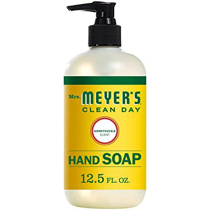 Amazon.com: Mrs. Meyer's Clean Day Liquid Hand Soap, Cruelty Free and Biodegradable Formula, Honeysuckle Scent, 12.5 oz: Prime Pantry