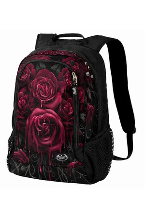 Blood Rose Gothic Backpack by Spiral Direct | Gothic