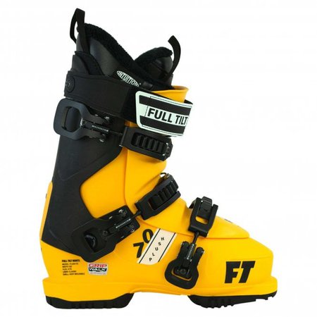 Full Tilt Plush 70 Womens Ski Boot 2022 - Yellow/Black - Ski Boots from Ski Bartlett UK