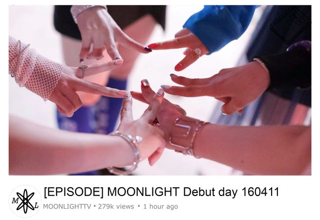 [EPISODE] MOONLIGHT Debut day 160411