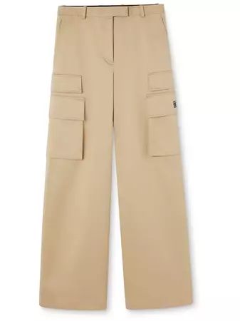 Versace high-waist wide-leg Trousers pants - Farfetch