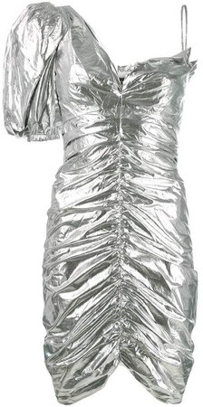 metallic party dress