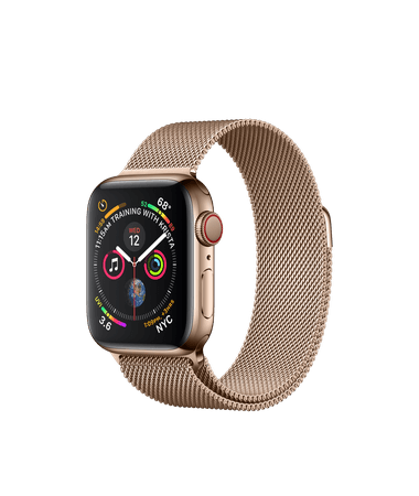 Apple Watch - Gold Stainless Steel Case with Gold Milanese Loop - Apple