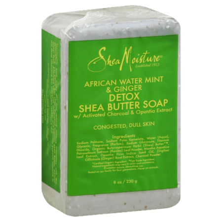 *clipped by @luci-her* Shea Moisture African Water Mind & Ginger Detox Shea Butter Soap, 8 oz