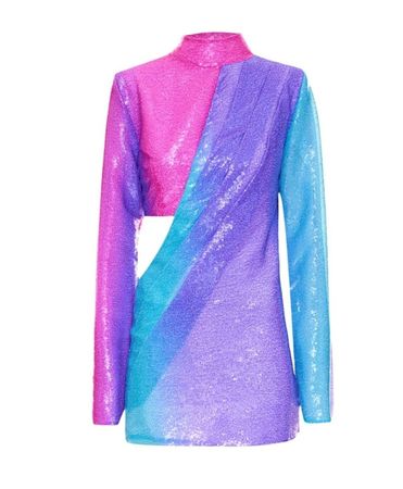 Epuzer Multicolor Sequined Dress 
| $1,663