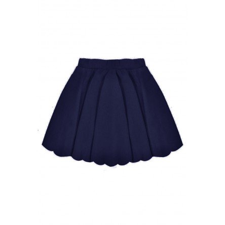 Navy Blue Mini-Skirt