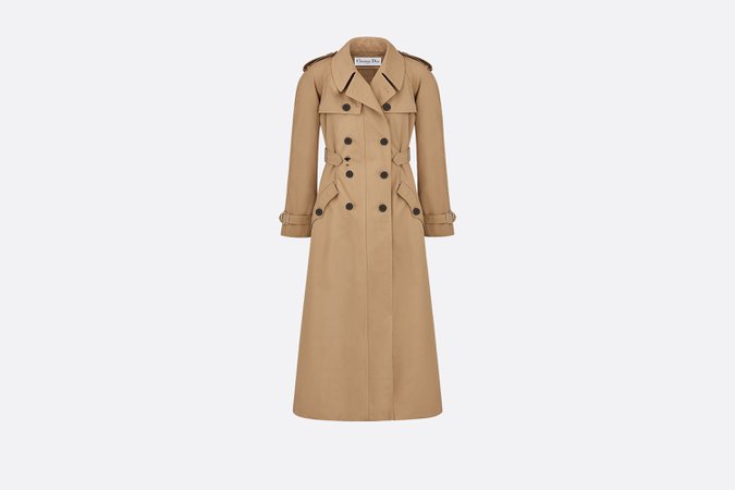 Cotton trench coat - Ready-to-wear - Women's Fashion | DIOR