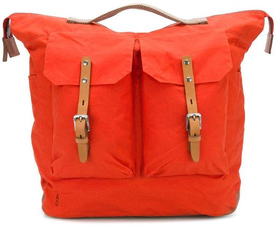 square duffel backpack