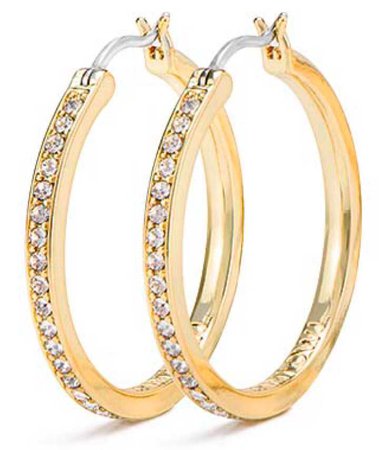 origami Owl hoops-Gold