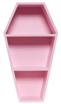 pink coffin shelf