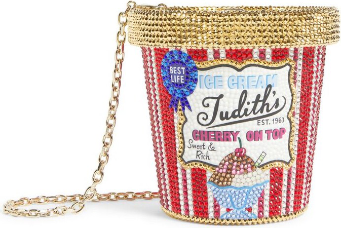ice cream judith leiber clutch handbag
