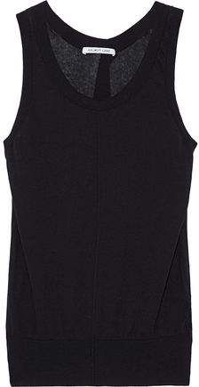 Cotton And Cashmere-blend Jersey Tank