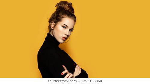 woman in black sweater photoshoots - Google Search