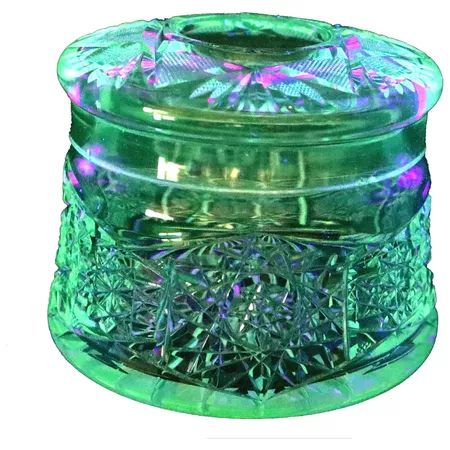 American Brilliant Glass Jar