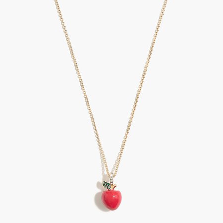 J.Crew Factory: Apple Pendant Necklace For Women