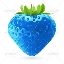 blue strawberry - Google Search