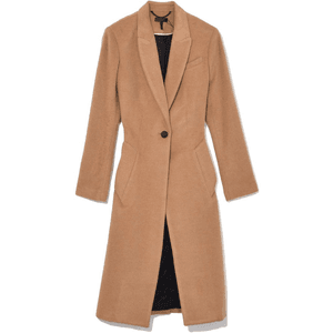 Duke Coat in Dark Camel for $995.00 available on URSTYLE.com