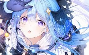 anime girl blue hair hd – Pesquisa Google