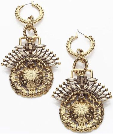 gold earrings gold accessories boho earrings