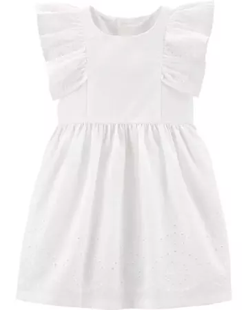 Baby Girl Eyelet Dress | Carters.com