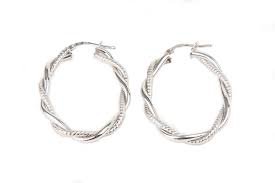 silver hoops - Google Search