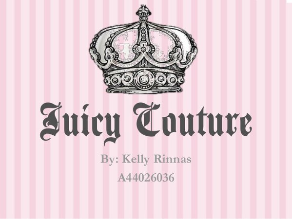 juicy couture LOGO - Google Search