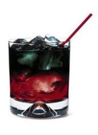 black red cocktail - Google Search