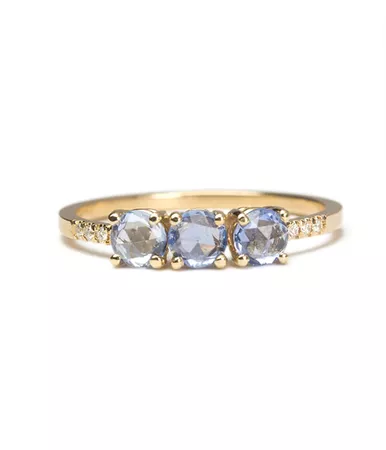 Large Sapphire Oceana Ring - Audry Rose
