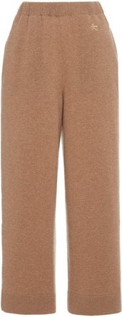 Etro Cropped High-Rise Knit Pants