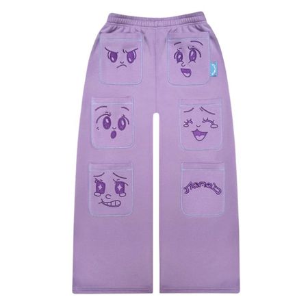 Named Collective ANIMATED POCKET SWEATPANTS LILAC