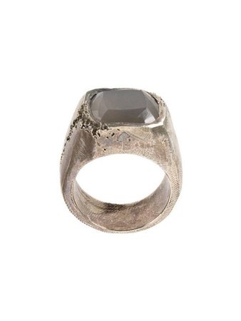 Tobias Wistisen Moon Stone Embellished Ring