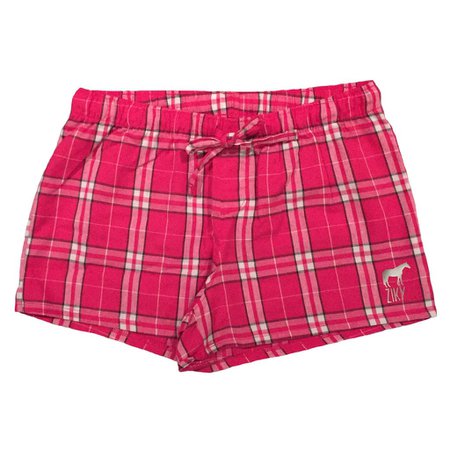 Pink Flannel PJ Shorts – ZIKYboutique
