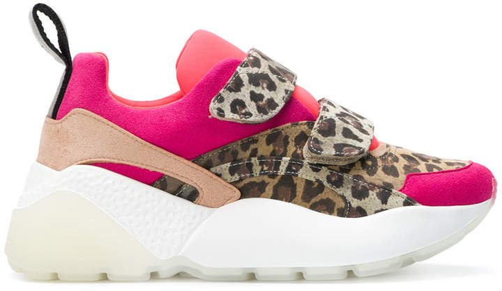 flatform leopard sneakers