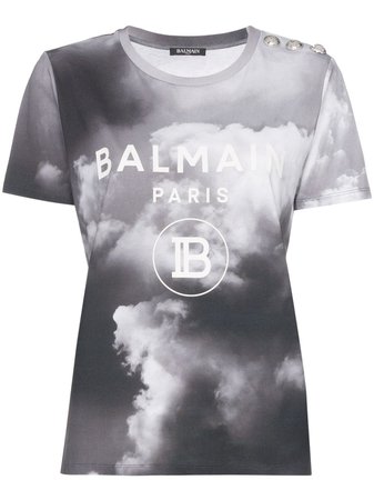 Balmain t-shirt Imprimé à Logo - Farfetch