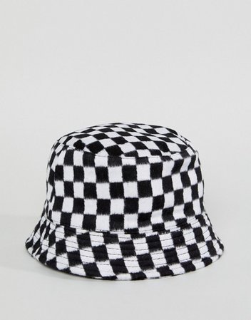 ASOS DESIGN | ASOS Bucket Hat In Checkerboard