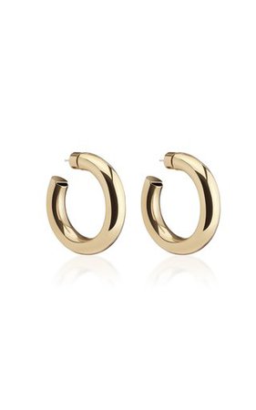 Mini Jamma Gold-Plated Hoop Earrings By Jennifer Fisher | Moda Operandi