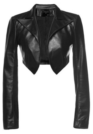 crop leather