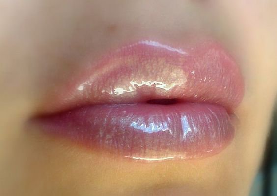$12.95 Luna Beige - Clear / Sheer / Opalescent Lip Gloss With Beige Nude Shine / Shimmer - Vegan - Gluten Free - Fresh - Handmade Cruelty Free