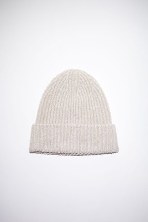 Acne Studios - Wool knit beanie - Light taupe