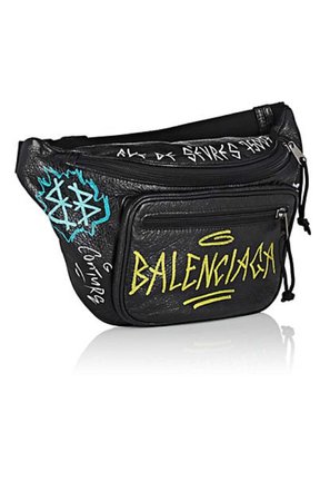 BALENCIAGA Explorer Arena Leather Belt Bag $1,380