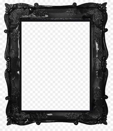 Black And White Frame png download - 2500*2872 - Free Transparent Picture Frame png Download.