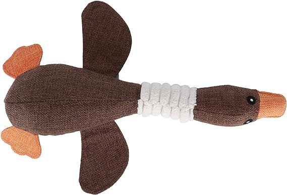 Fun and Durable Dog Squeaky Goose Toy, Perfect for Interactive Play and Chewing, Ideal for Dogs and Cats, Essential Pet Supplies (Brown) : Amazon.ca: Pet Supplies