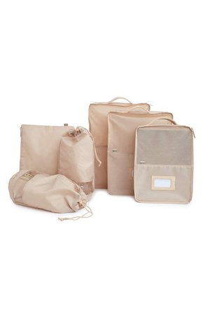 The Packing Cubes in Beige | Beis Travel – Béis