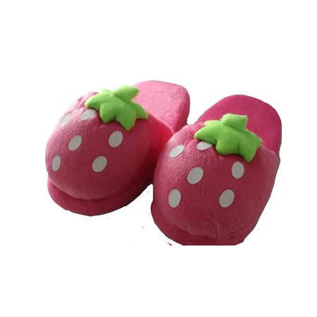 strawberry slippers !!