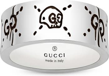 Gucci Ghost Silver Ring | Nordstrom
