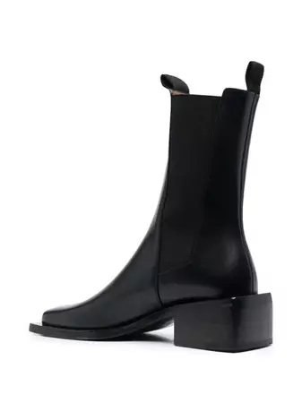 Marsèll square-toe Leather Boots - Farfetch