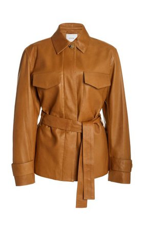 Leather Safari Jacket By Vince | Moda Operandi
